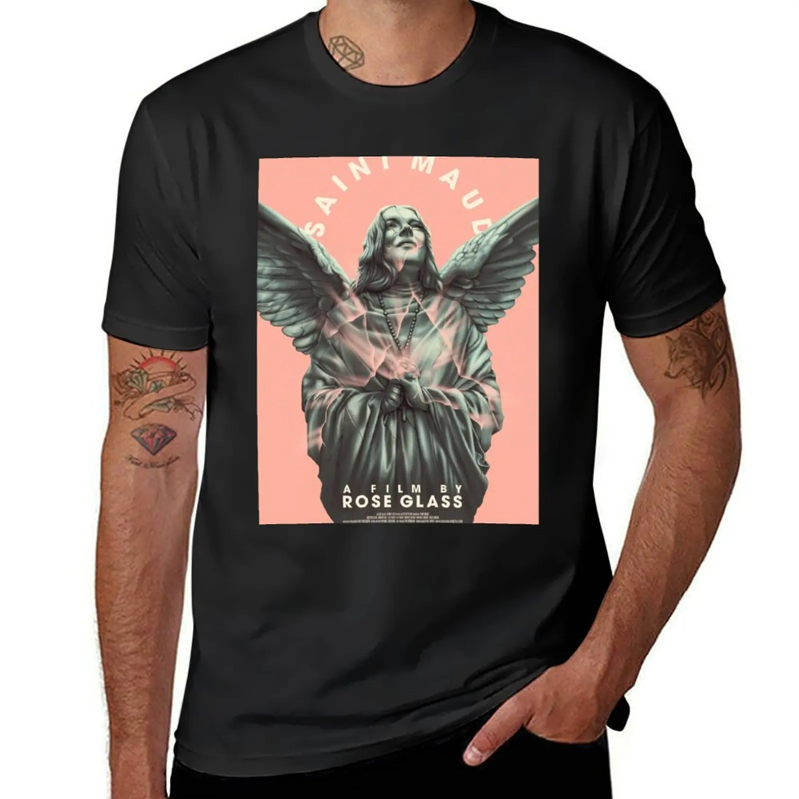 Saint Maud - Pink Poster T-Shirt sublime animal prinfor boys blacks sports fans t shirts for men pack