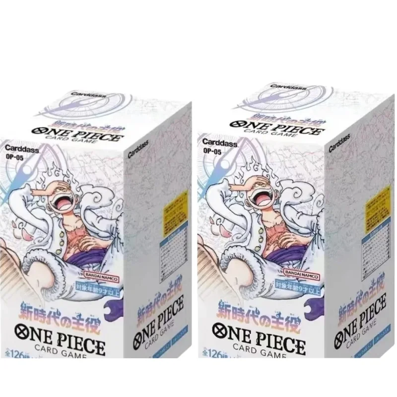 Nieuw in voorraad 2025 Bandai Originele One Piece OPCG TCG Game Card Japanse versie OP-05 Carrying On His Will Collectiekaart Speelgoed