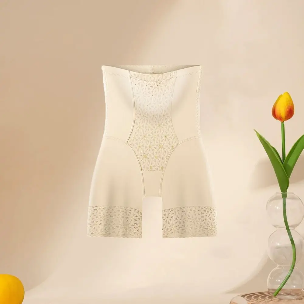 Ropa moldeadora adelgazante de flores de malla transpirable, moldeadores de cintura alta, ropa interior con Control de barriga, bragas sin costuras para levantamiento de glúteos para niñas