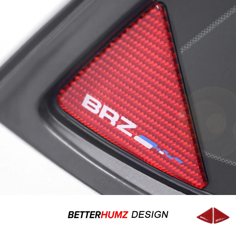 

For Subaru BRZ/Toyota GR86 2021-2025 Carbon Fiber Car Styling Body Rear Window Decoration Protect Sticker Tuning Accessories