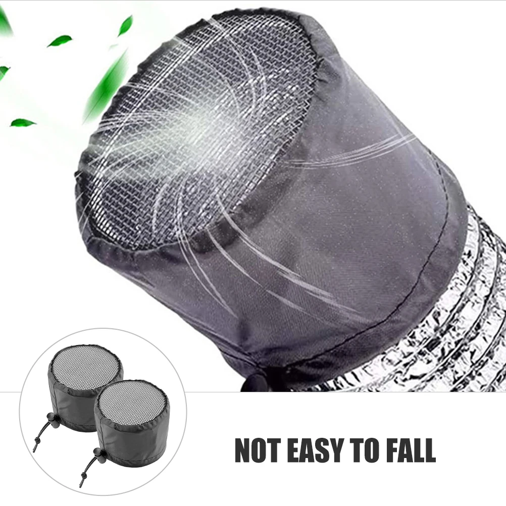 

2pcs 8Inch Ventilation Insect Prevention Net Plant Tent Covers Air Duct Filter Mesh Garden Greenhouse Growing Tents Duct Filter