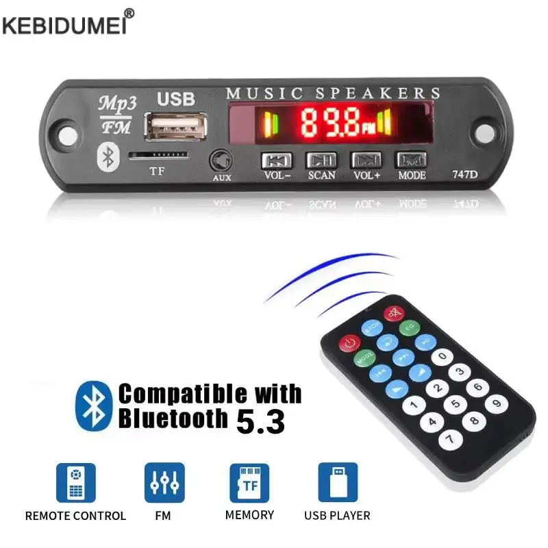 Dc 12V Bluetooth 5.…