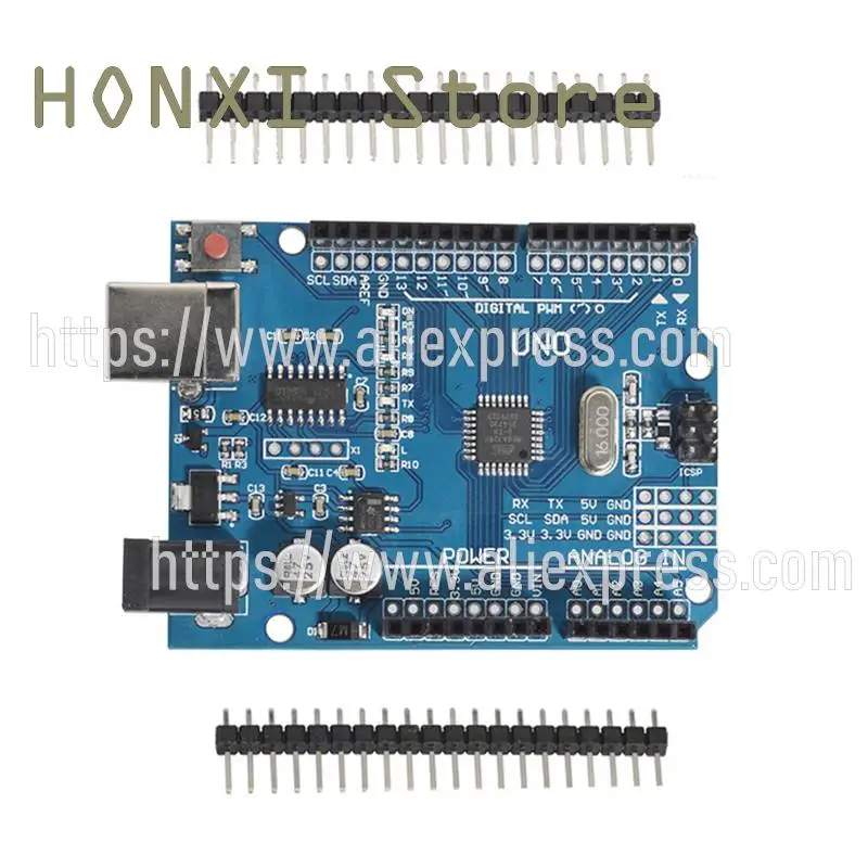 1PCS XTWduino UNO R3 development board ATmega328P MCU development learning control improved version