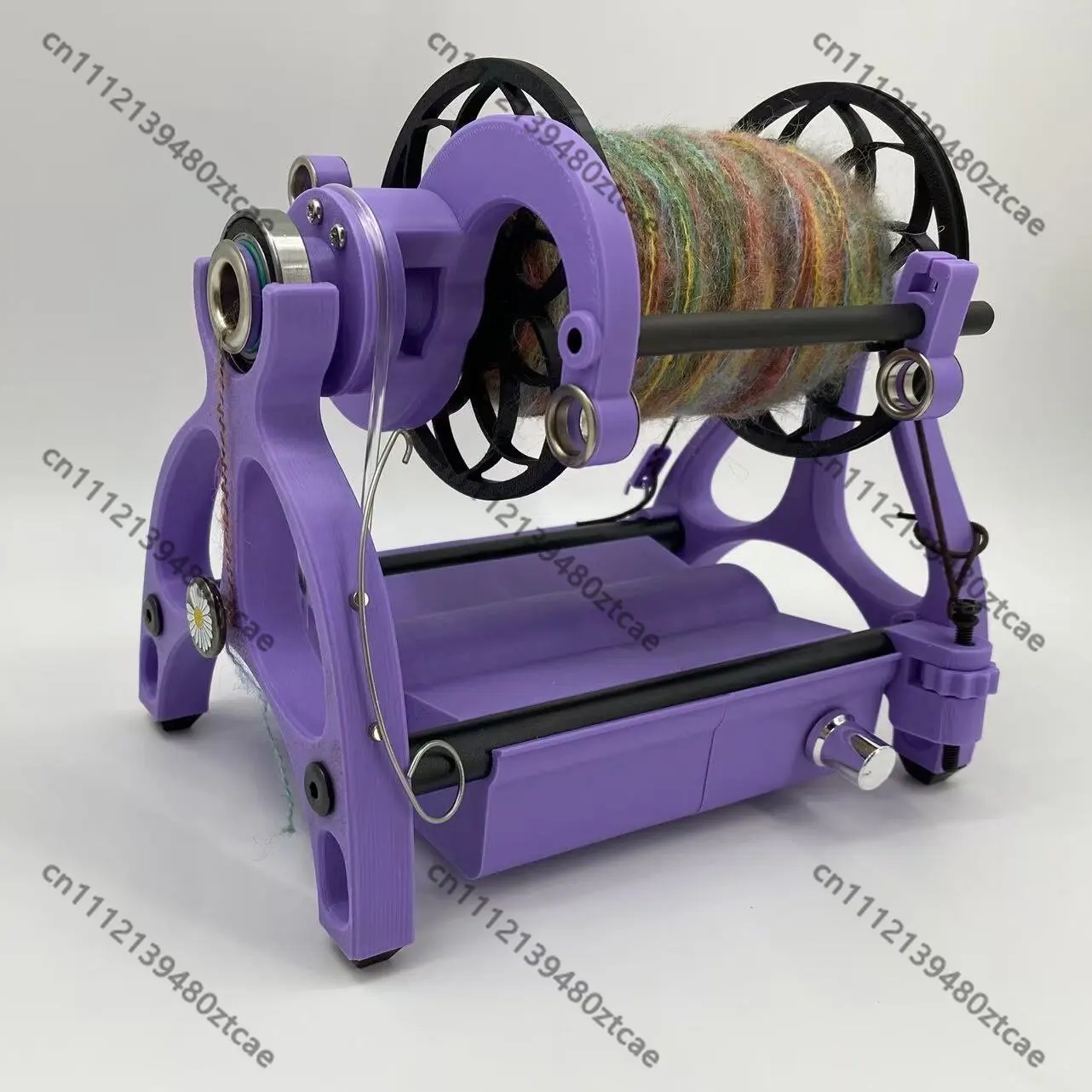 25th Version Electric Spinning Machine Cat Dog Wool Yarn Making Machine DIY Handmade Yarn Twisting Device Portable Home Use