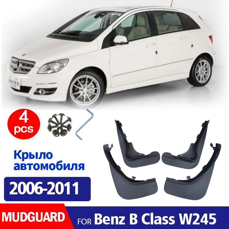 

2006 2007 2008 2009 2010 2011 FOR Benz B Class W245 Mudguard Fender Mud Flaps Guards Splash Mudflaps Car Accessories 4pcs