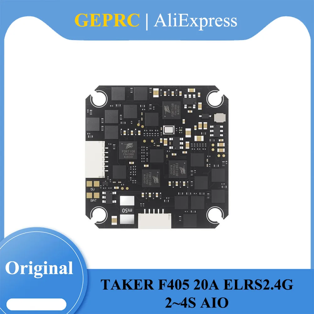 GEPRC TAKER F405 20A Elrs2.4G 2~4S AIO DIY RC FPV DarkStar22 Quadcopter Replacement Accessories Parts