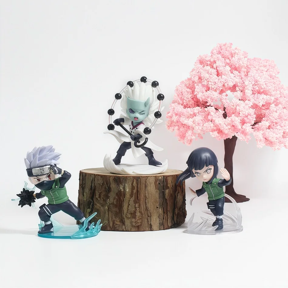 Anime Naruto Blind Box Modellfigur 1-12 Stück NARUTO Ninkai Taisen Serie Figur PVC Desktop Sammlerstück Spielzeugpuppe Geburtstagsgeschenk – Detail 4