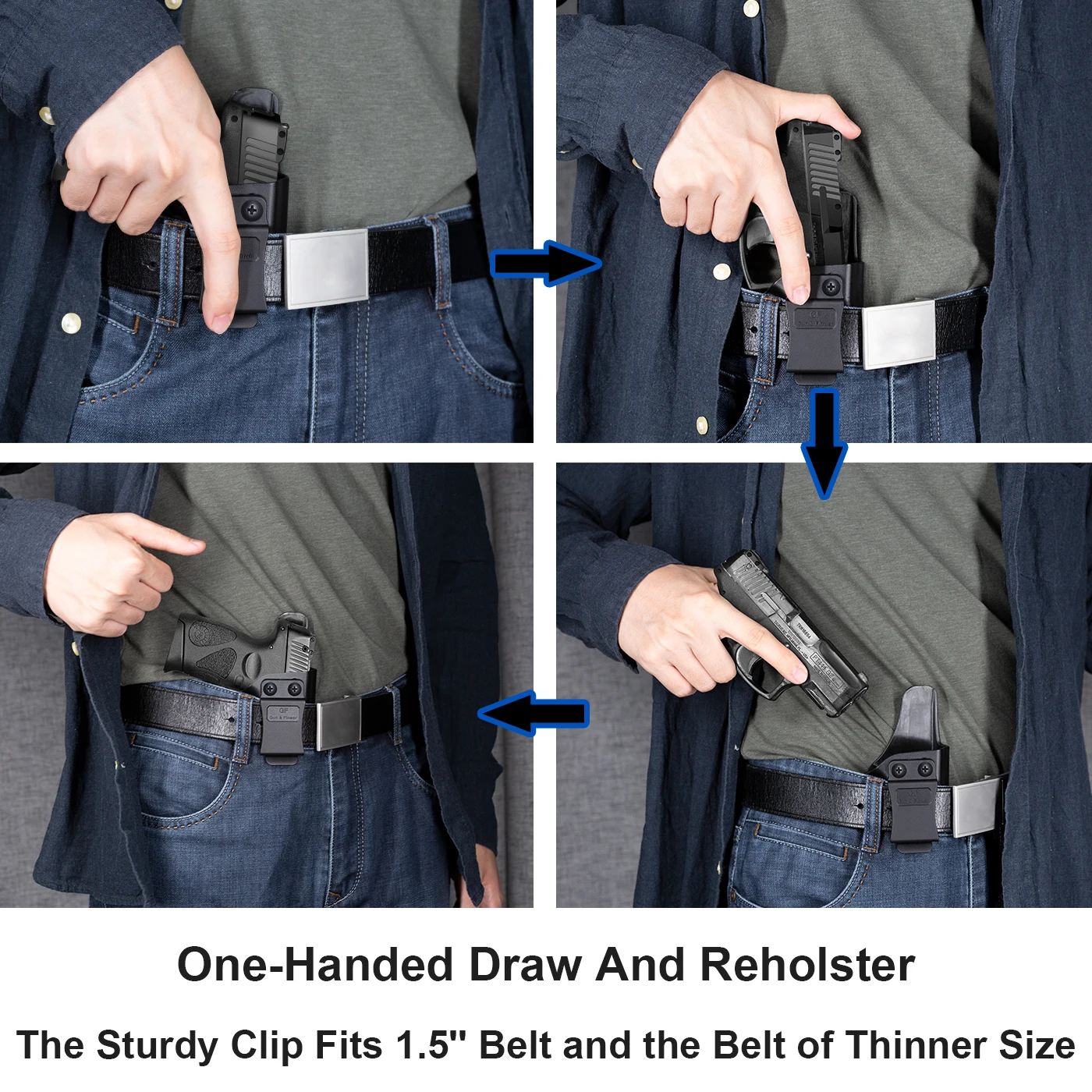 CZ P10C Holsters IWB Kydex Concealment Holster for CZ P10C Pistol Tactical Gun Pouch Fast Draw Righ Hand andLeft Hand Case