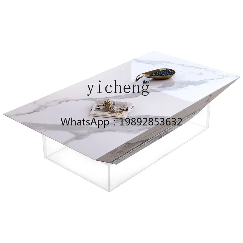 H3-24 coffee table living room acrylic suspension art high-end household coffee table