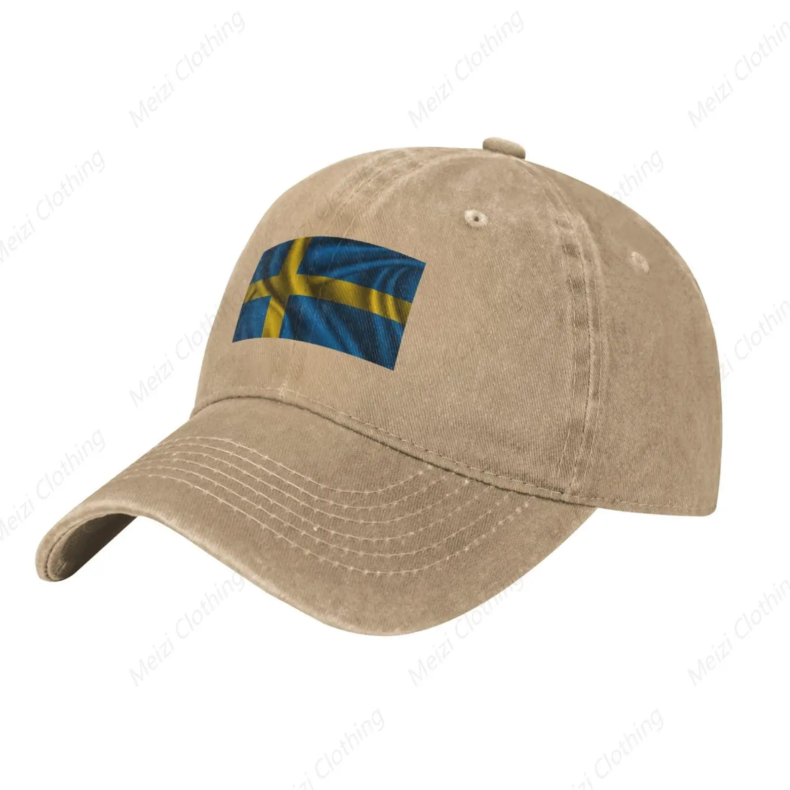 Swedish Silk Style Outdoor Truck Hat Men's And Women's Retro Cowboy Baseball Hat Dad Golf Hat