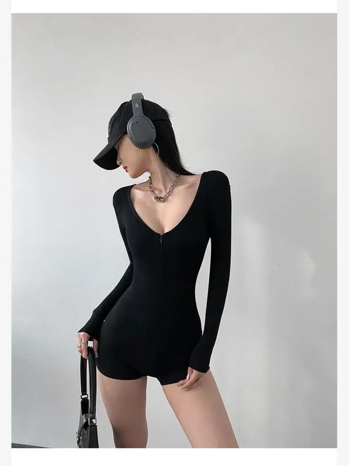 

Cleanfit Комбинезон для йоги с высокой талией Long Sve Zipper Ne Весенне-осенняя верхняя одежда ort Брюки для женщин