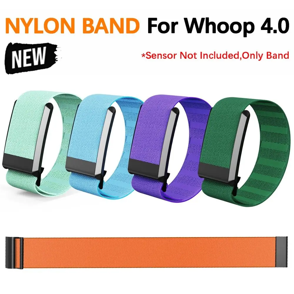 Bracelet de Fitness en Nylon de haute qualité, souple et respirant, bracelet de sport réglable de remplacement pour Whoop 4.0 pour femmes et hommes