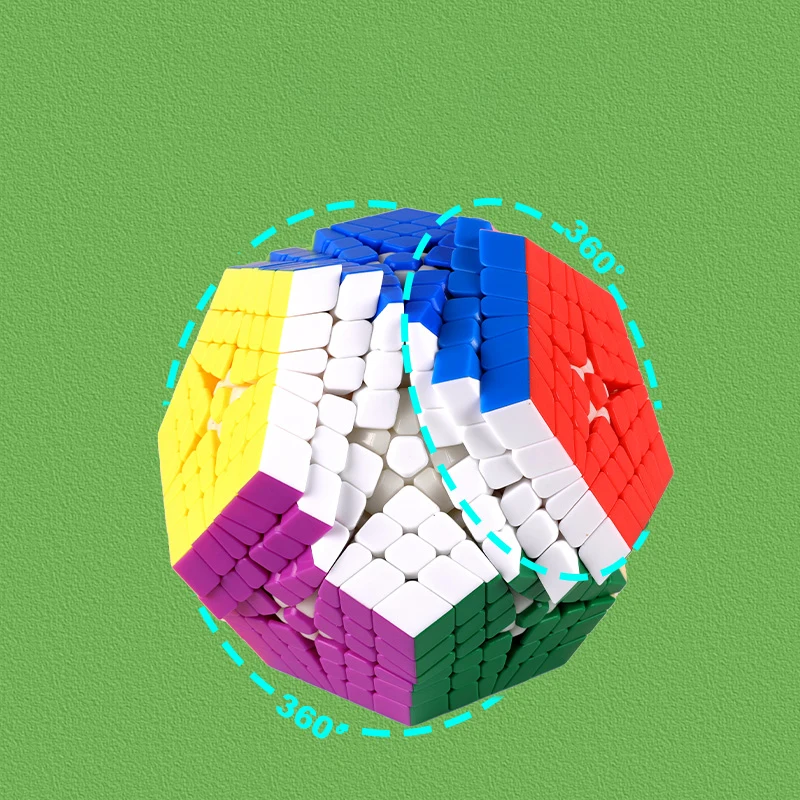 لغز المكعب السحري ShengShou Megaminx ، ألعاب شذوذ Sengso Dodecahedron ، هدية للأطفال ، 6x6