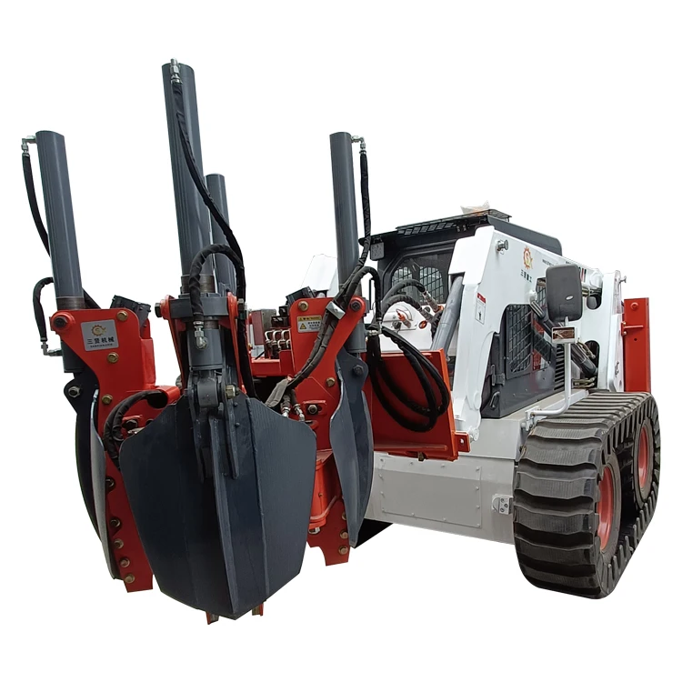 Hydraulic Tree Mover Spade Transplanter for Excavator and Skid Steer Loader