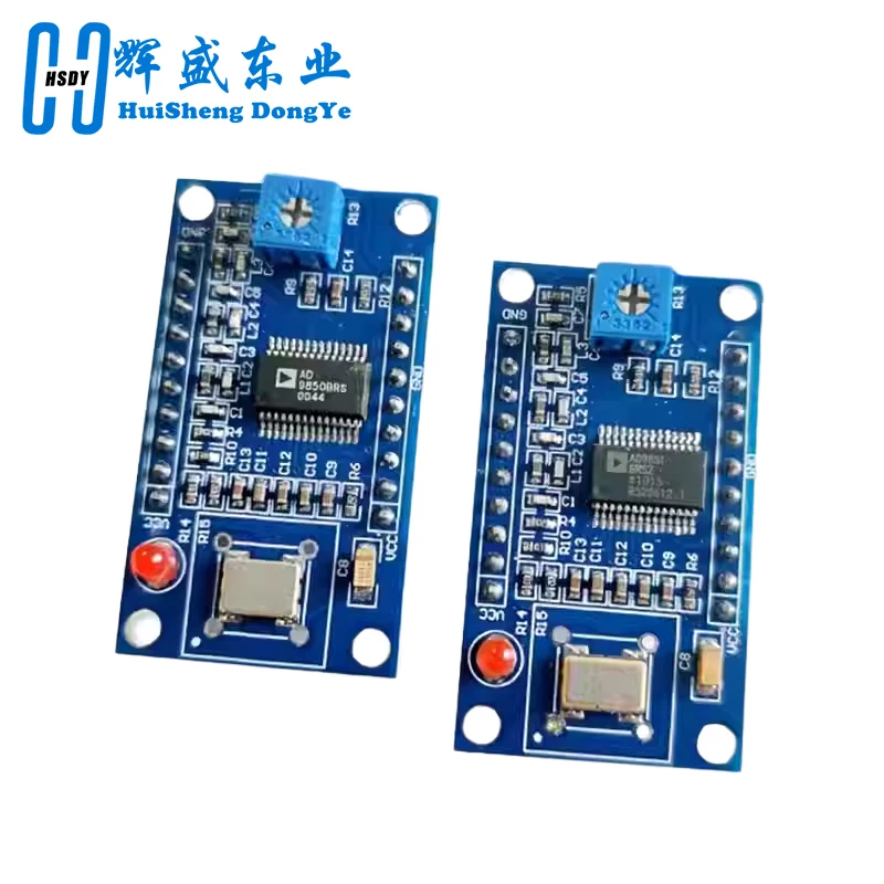 AD9850 AD9851 DDS وحدة مولد الإشارة مجلس التنمية 0-70 ميجا هرتز 0-40 ميجا هرتز 2 موجة جيبية و 2 موجة مربعة 125 ميجا هرتز 30 متر مذبذب #3