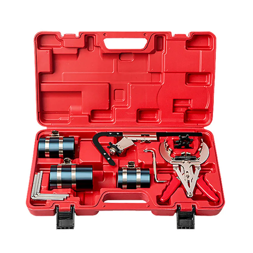 

Piston Ring Service Tool Set Auto Engine Motor Cleaning Piston Ring Expander Compressor Tool Set