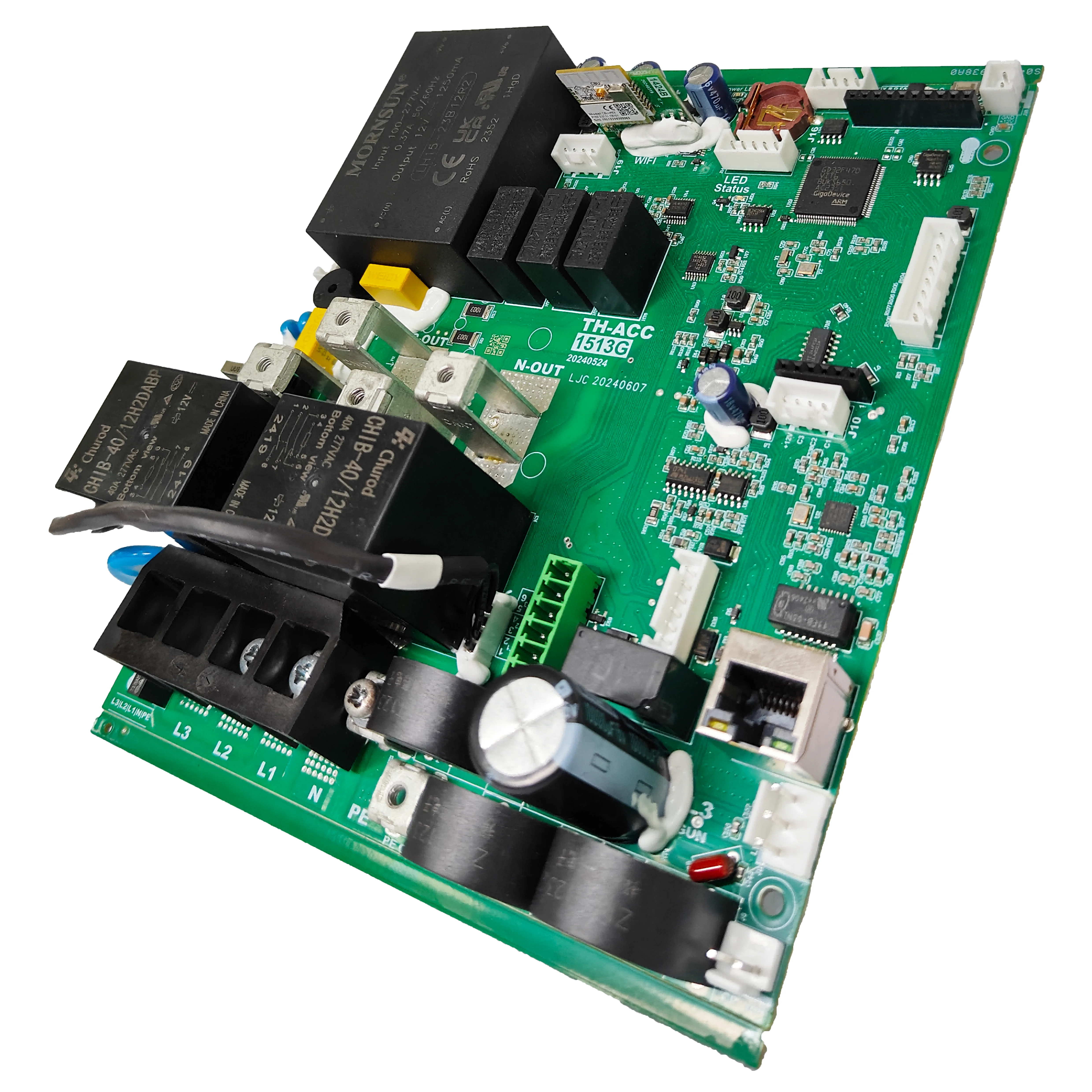 モード 3 AC EU 標準三相 EV 充電ステーション コントローラ PCB 回路基板充電器制御