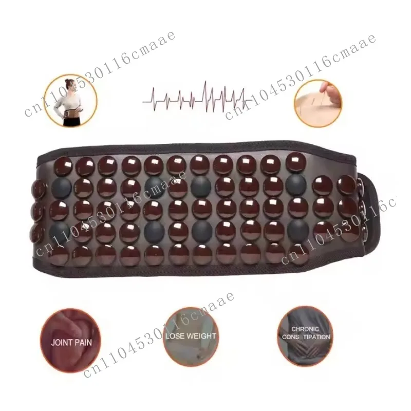 Newcomer Korean Acupuncture Bio-wave Low Frequency Electric Heating Therapy Hot Waist Relaxation Massage Belt