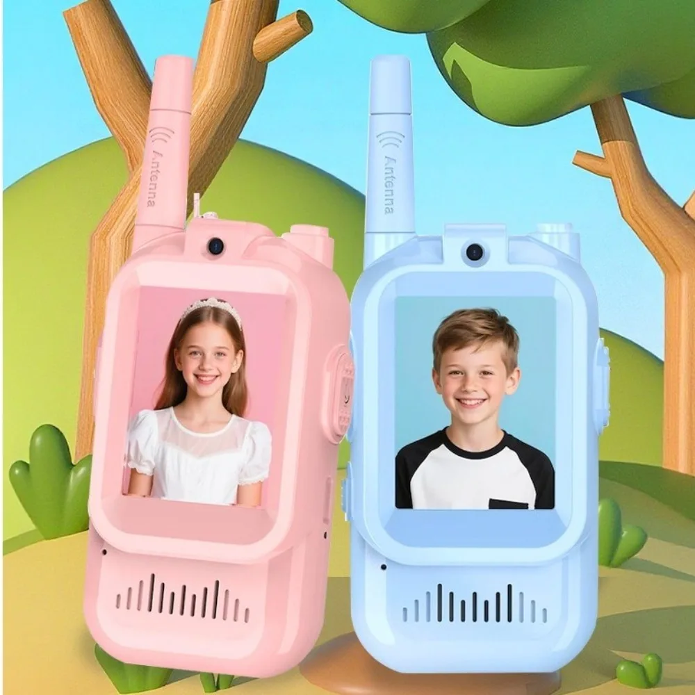 جديد 2 بوصة شاشة فيديو لاسلكي أجهزة اتصال لاسلكية مغير الصوت فيديو أجهزة اتصال لاسلكية عالية الوضوح شاشة يده الاتصال الداخلي ل #6