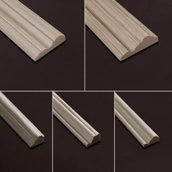 Antique Wood Molding Onlays Capital Furniture Appliques European Style Background Wall Decoration Home Decoration Accessories