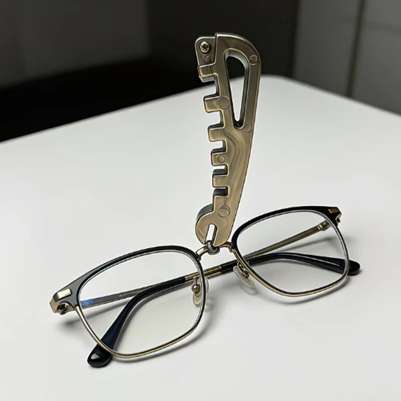 Eyeglass Temple Bending Adjustment Tool, Eyewear Frame Repair & Tweaking Tool for Spectacle Legs