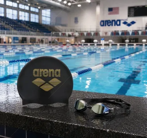 ARENA Unisex Wasserdichte Silikon-Schwimmkappe Modische Professionelle Trainings- und Wettkampfkappe – Detail 9