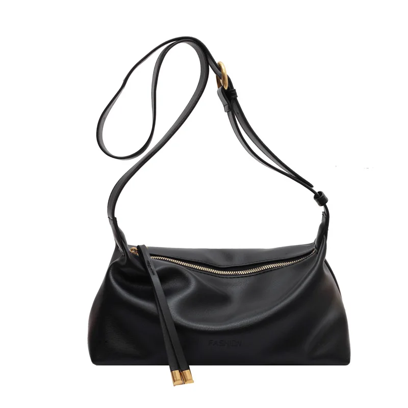 

Fashionable Women's Shoulder Bag Large Capacity Diagonal Cross Bag Brand Designer Soft PU Leather Versatile Women's Big Handbag