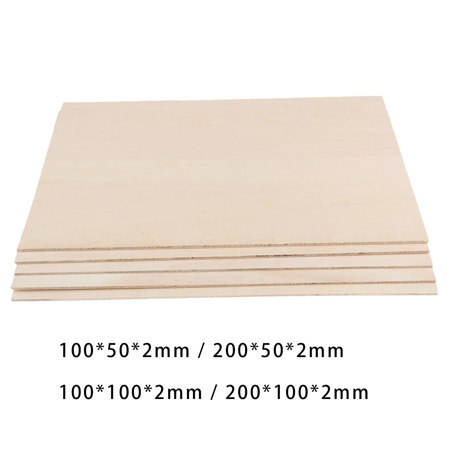 10x unfinished wood sheets, miniature models making thin plywood panels, wood