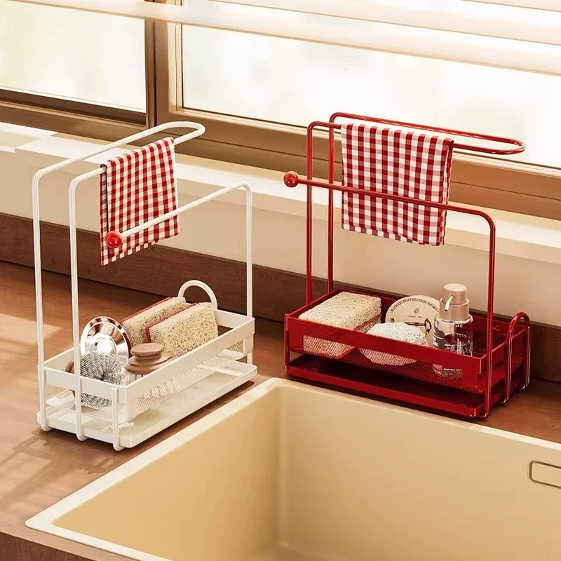 

Kitchen rag drain rack multifunctional sink rack