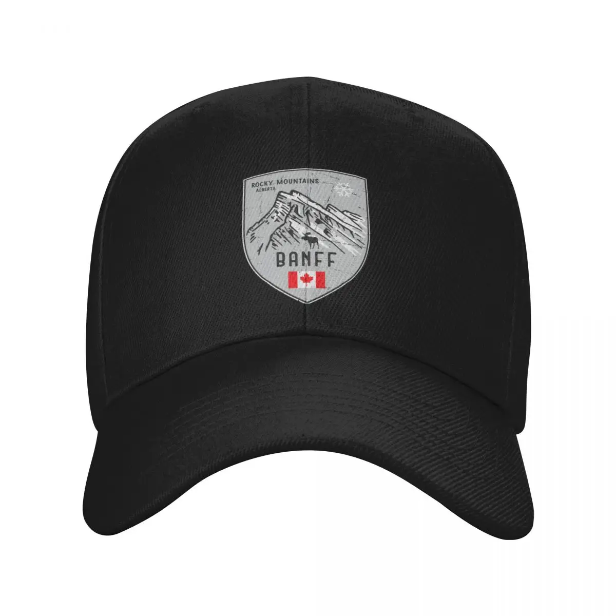 

Banff Canada Emblem Baseball Cap Visor New Hat sun hat sailor cap for men Caps Male Women's
