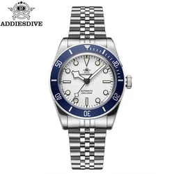 ADDIESDIVE 39mm Men Watches 316L Stainless Steel BGW9 Super Luminous 20Bar Waterproof Automatic Mechanical Watches Reloj Hombre