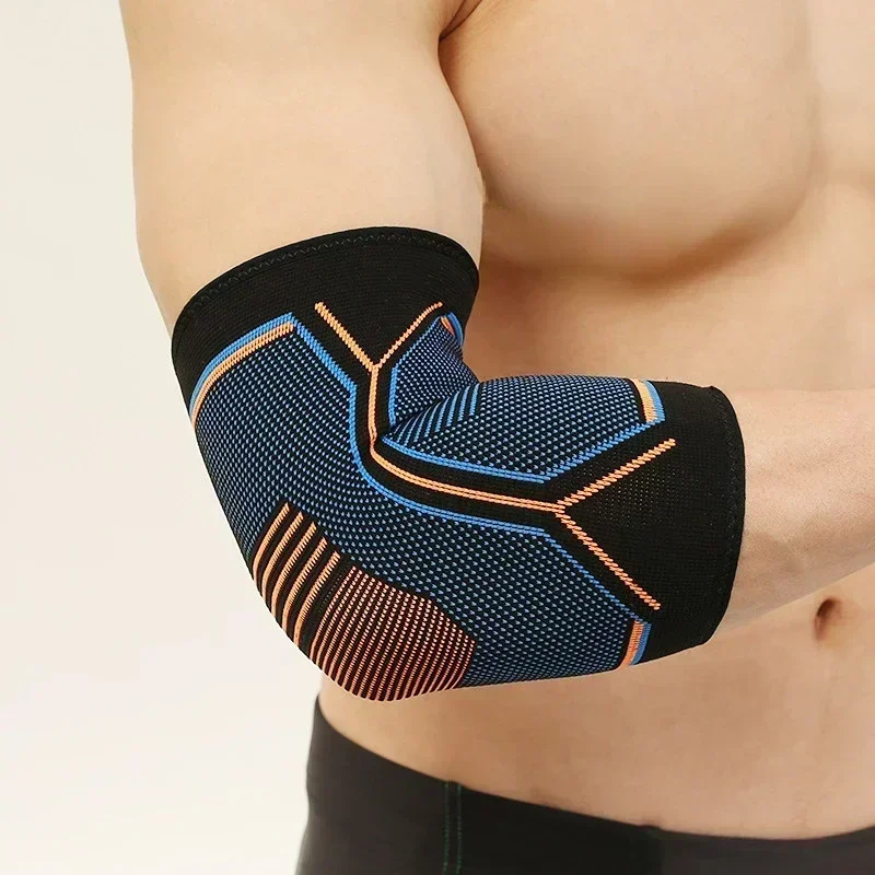 1Pcs Elbow Brace for Weightlifting Compression Support Reduce Tennis Elbow and Golfers Elbow Pain Relief