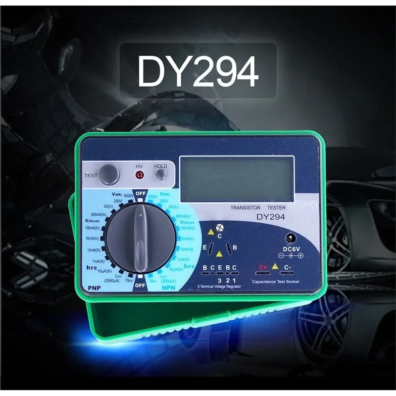 Multifunction Digital Transistor Analyzer Tester Semiconductor Diode Triode Reverse AC DC Voltage Capacitance FET
