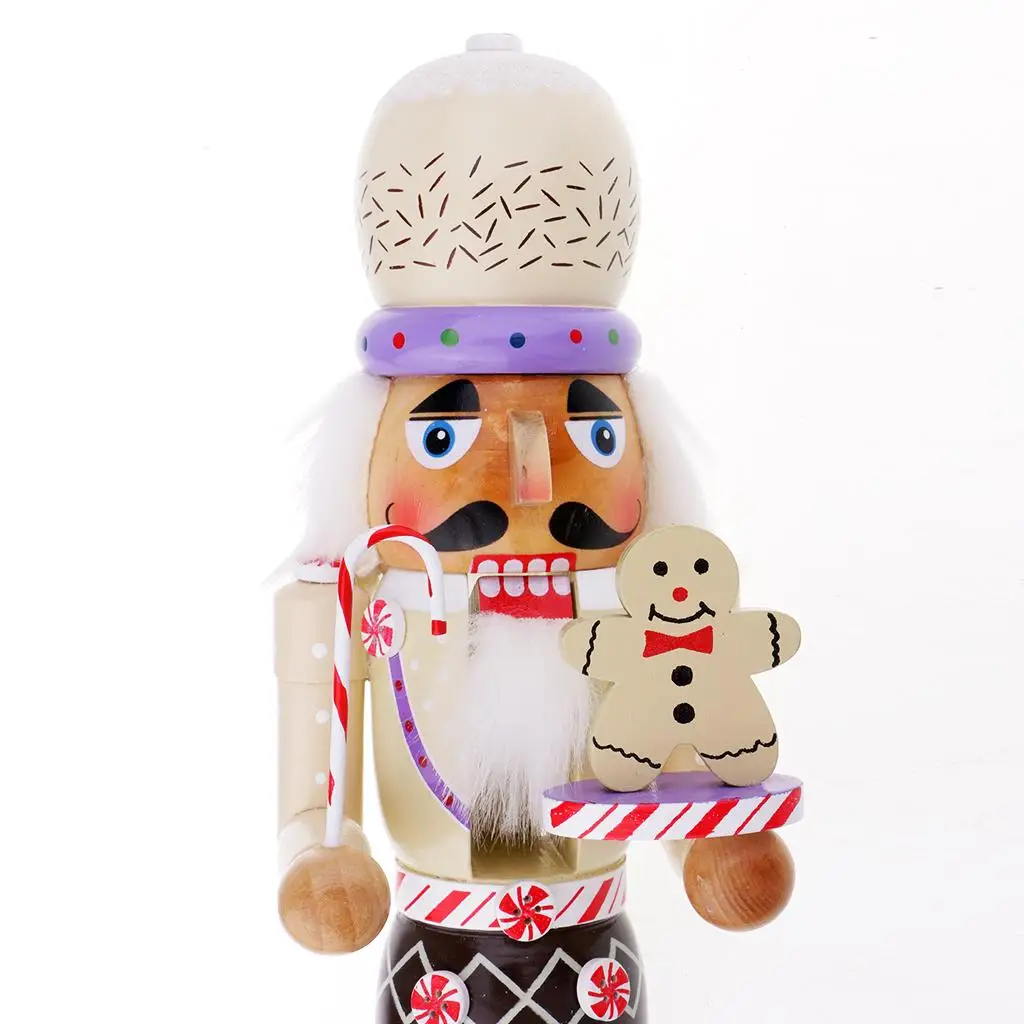 クルミの形をした卓上装飾品、アンティーク風のくるみ割り人形、 - Nutcracker Figurine のレビューと価格