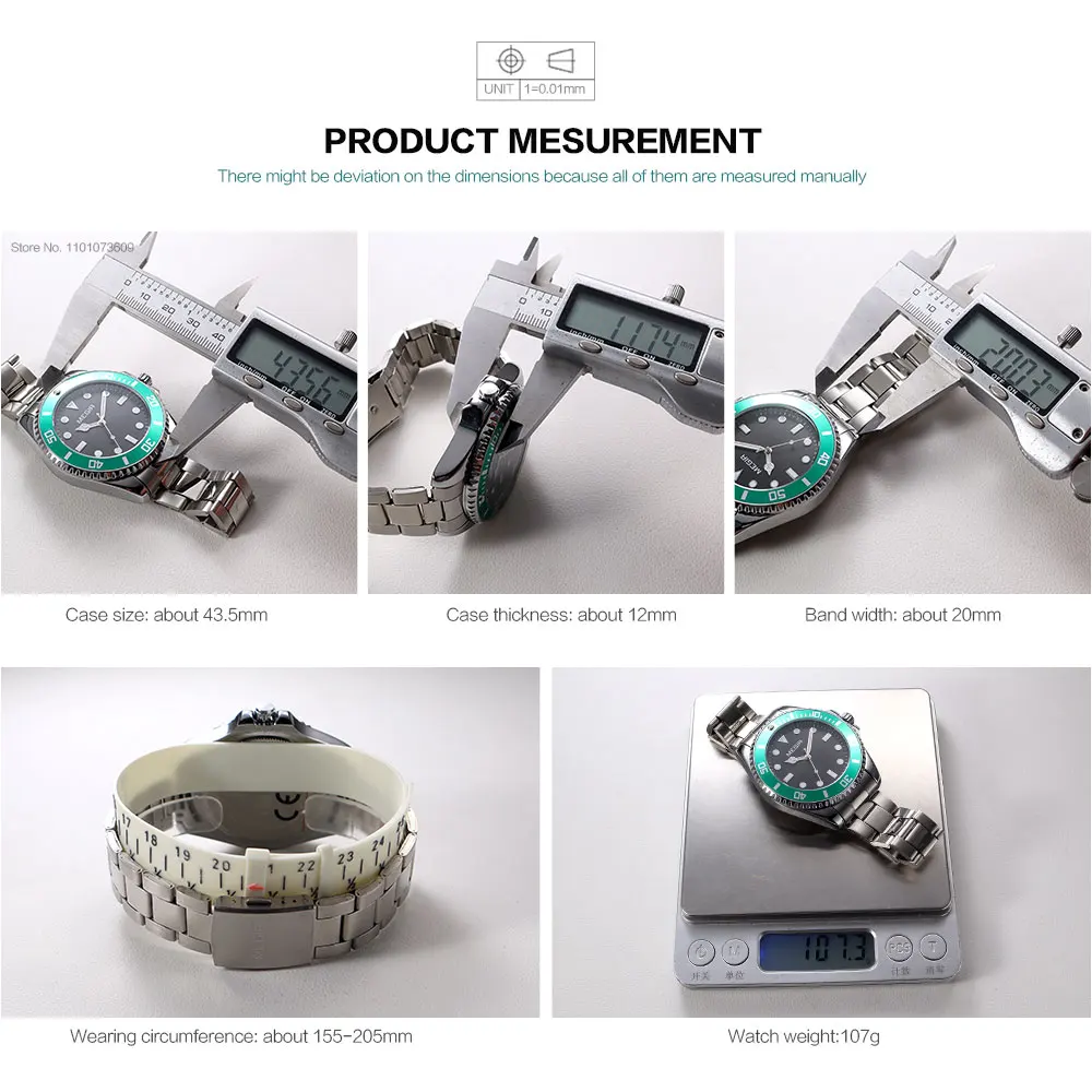 MEGIR Men's Minimalist Quartz Watch with Luminous Hands Calendar Date Stainless Steel Band Simple Business Style Wristwatch