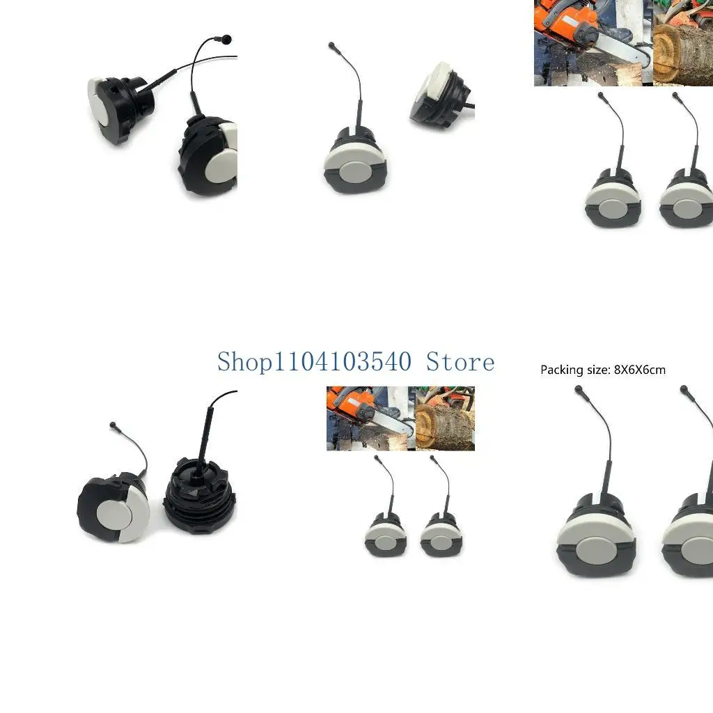 02DC 2pcs for Tank Cap for MS290 MS310 MS360 MS340 MS381 MS440 MS460 MS780 MS880