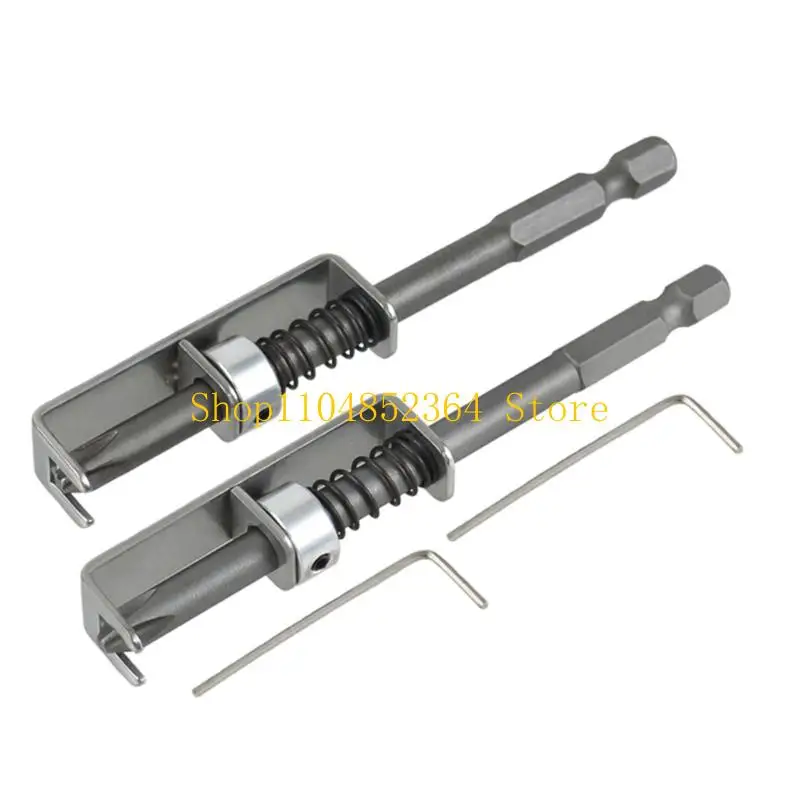 

652F Отвертка с противоскользящей ручкой и пружинным механизмом Легкий инструмент для длительного использования