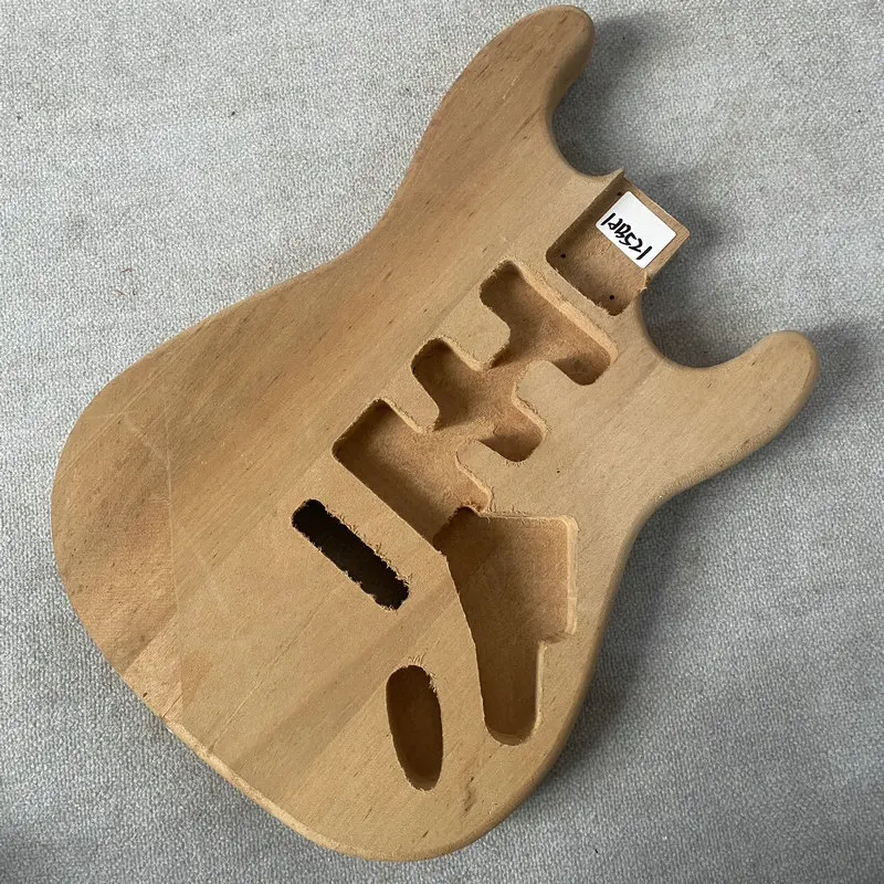 HB521 DIY Electric Guitar Parts Solid Wood ST Guitar Body for 6 String Electric Guitar Replace Custom Bridges Free Combinations