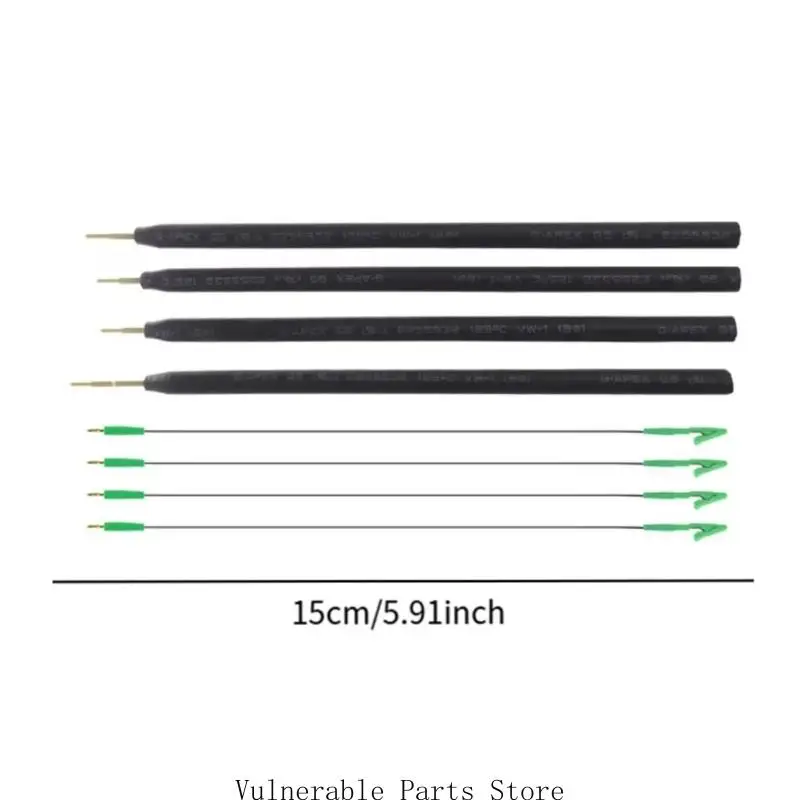 D0UC ملحقات برمجة السيارات 4 قطعة قلم مسبار معدني مع دبوس استبدال الإطار LED لـ KESS FGTECH BDM100 KTM100 CMD