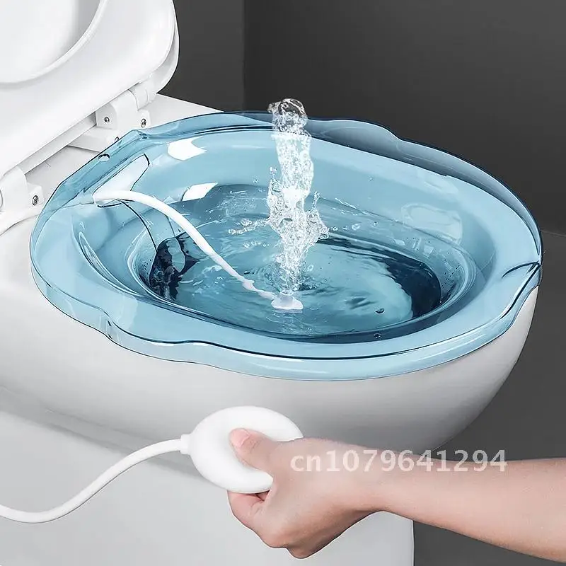 Bidet Portable pour Femmes Enceintes et Elmandes, Auto-Livres, Trempage des Pièces Intimes, Hem15/2018 id, Toilette Adulte, Irrigateur de Hanche