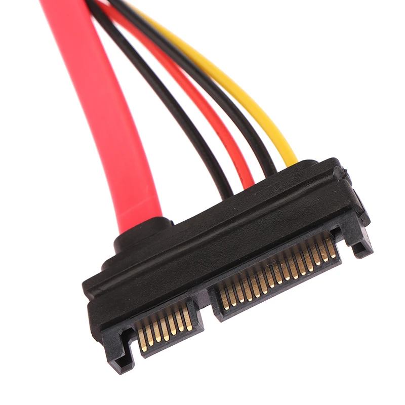 30/50cm SAS To SATA SFF-8482 SAS 29 Pin To SATA 22Pin Hard Disk Drive Raid Extension Cable With 15 Pin SATA Power Port