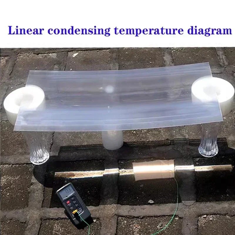 Brackets for Linear Fresnel Lens 500X80MM Line Length Solar Heat Collection Strip Spot