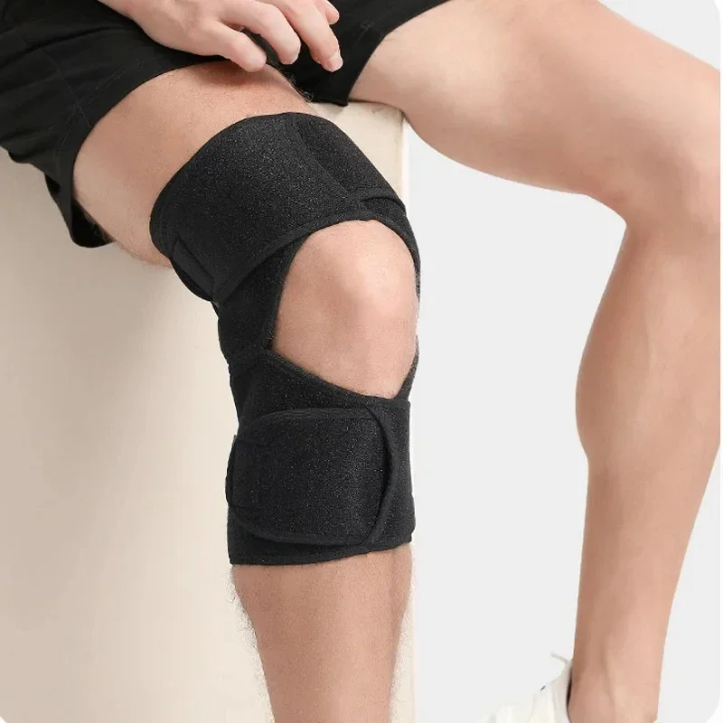 

Knee Protection Booster Power Support Knee Pads Powerful Rebound Spring Force Sports Reduces Soreness Cold Leg Protection