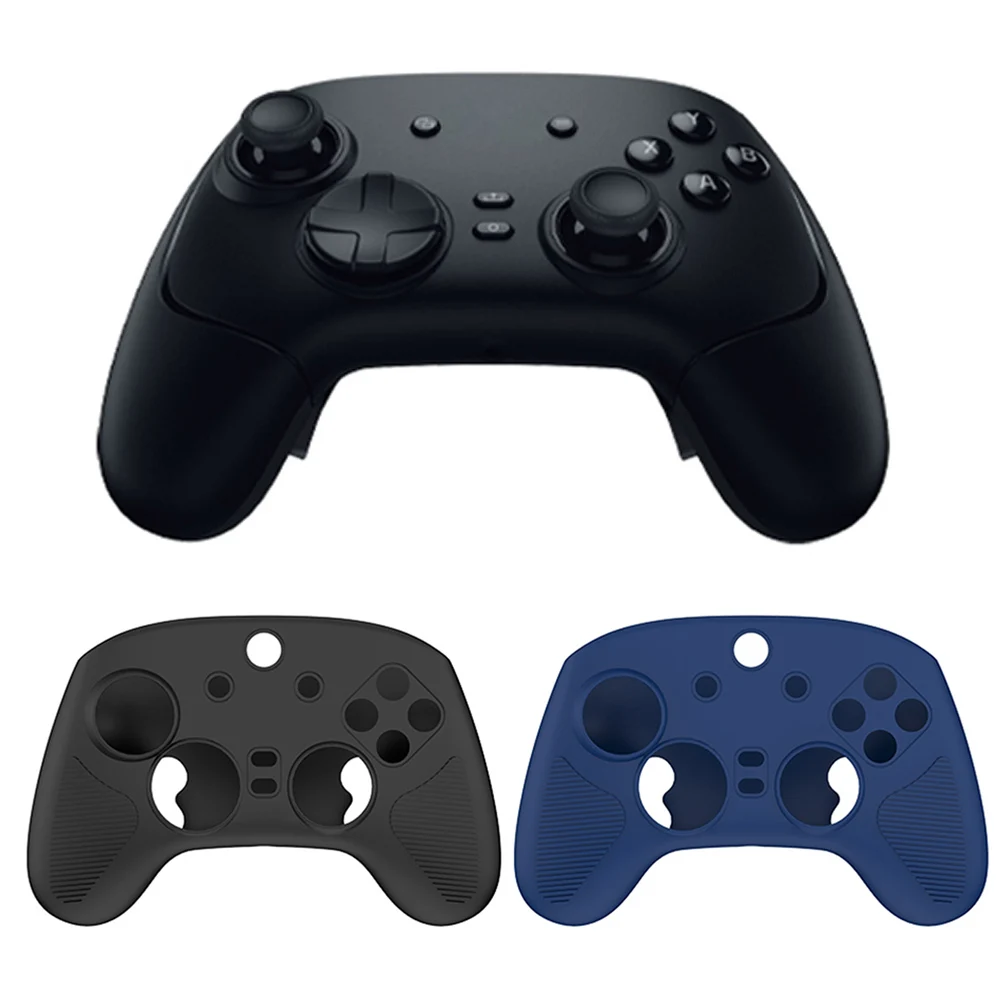 For Razer Wolverine V3 Pro Gamepad Silicone Grip Case Cover Dropproof Silicone Protective Case Anti-scratch Solid Color Case
