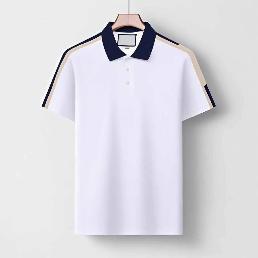 

2025 New Classic Summer Men's Polo Shirt Flip Collar T-shirt Half Button Sleeve Fashion Casual Men's Top