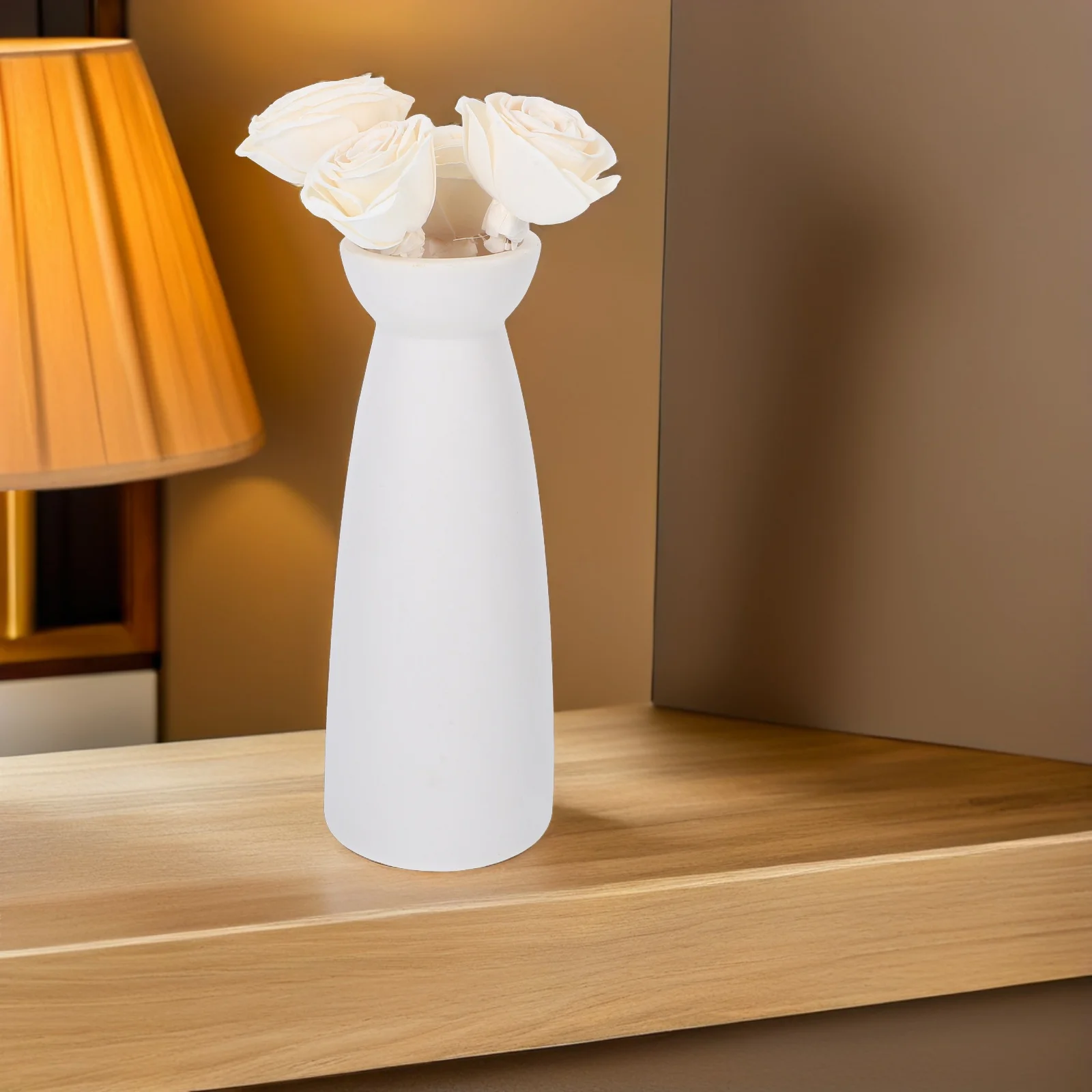 4Pcs Rattan Flower Aromatherapy Diffuser Sticks Artificial Rose Natural Scent Refill Essential Oils Home Living Room Bedroom