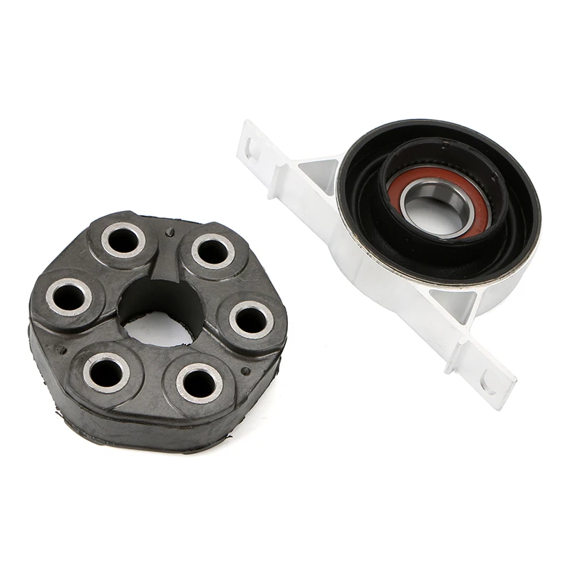 1 Set Car Driveshaft Center Support Bearing Flex Joint Disc Kit For BMW 3 5 Series E46 Z4 E85 E86 E34 26127501257 26111227410