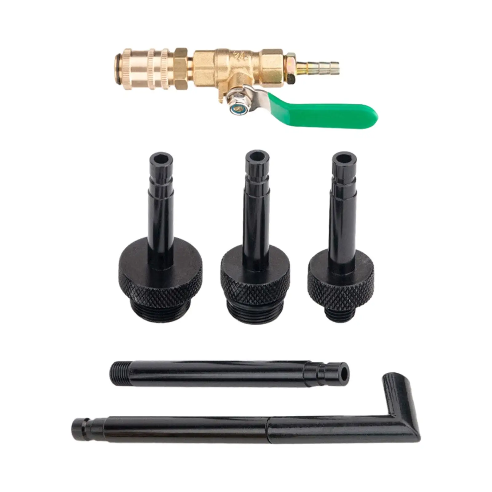 

6 Pieces Transmition Oil Filling Adapter with Valve Car Vas6262-2 Tool Car Transmission Fluid Filler Direct Replaces Accessories