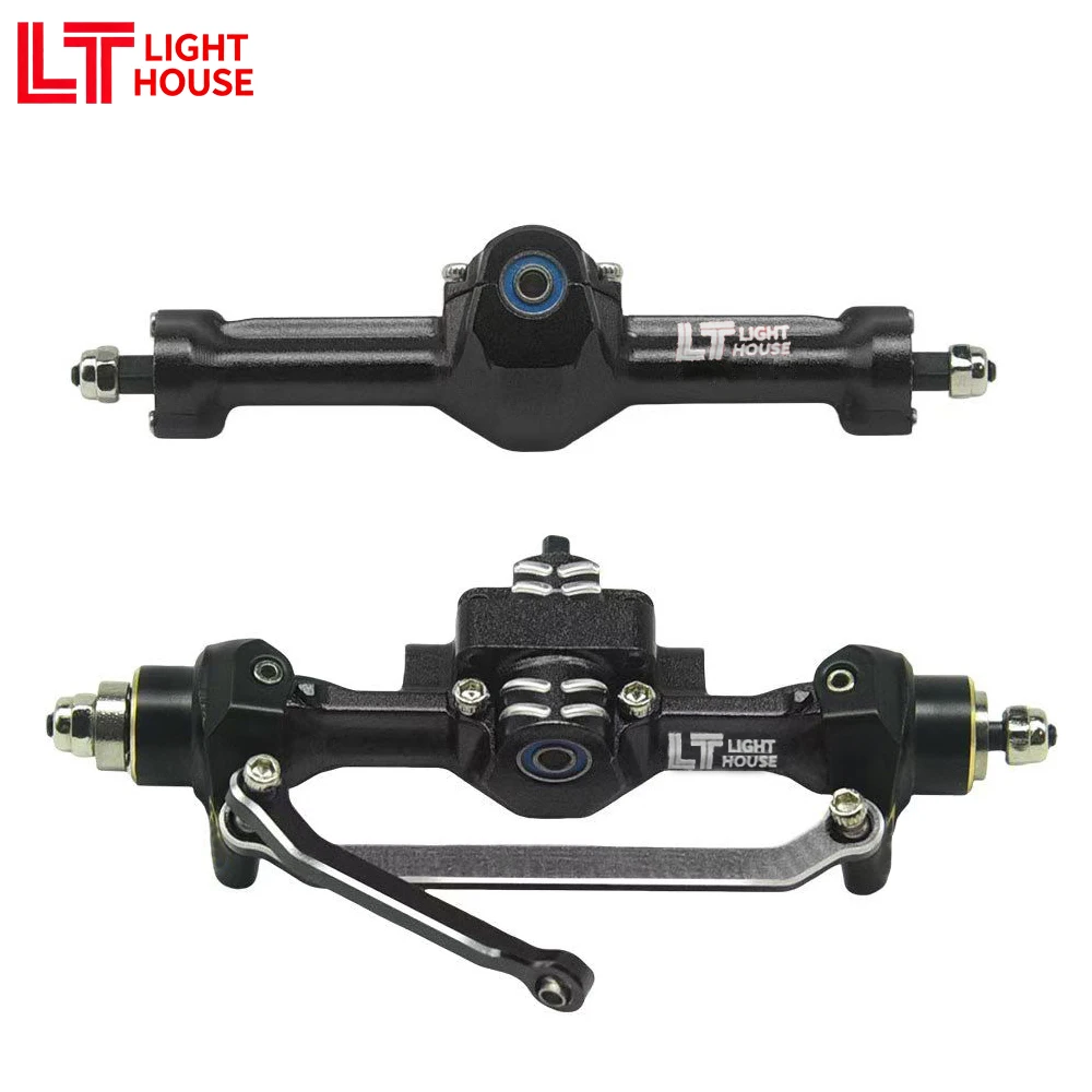 ชุดอะไหล่อะลูมิเนียมอัลลอยด์ LIGHT HOUSE SCX30 จำนวน 7 ชิ้น - เพลาขับ, โช้คอัพ, เกียร์, คันโยก, เพลาหน้าและเพลาหลัง, ชุดโครง