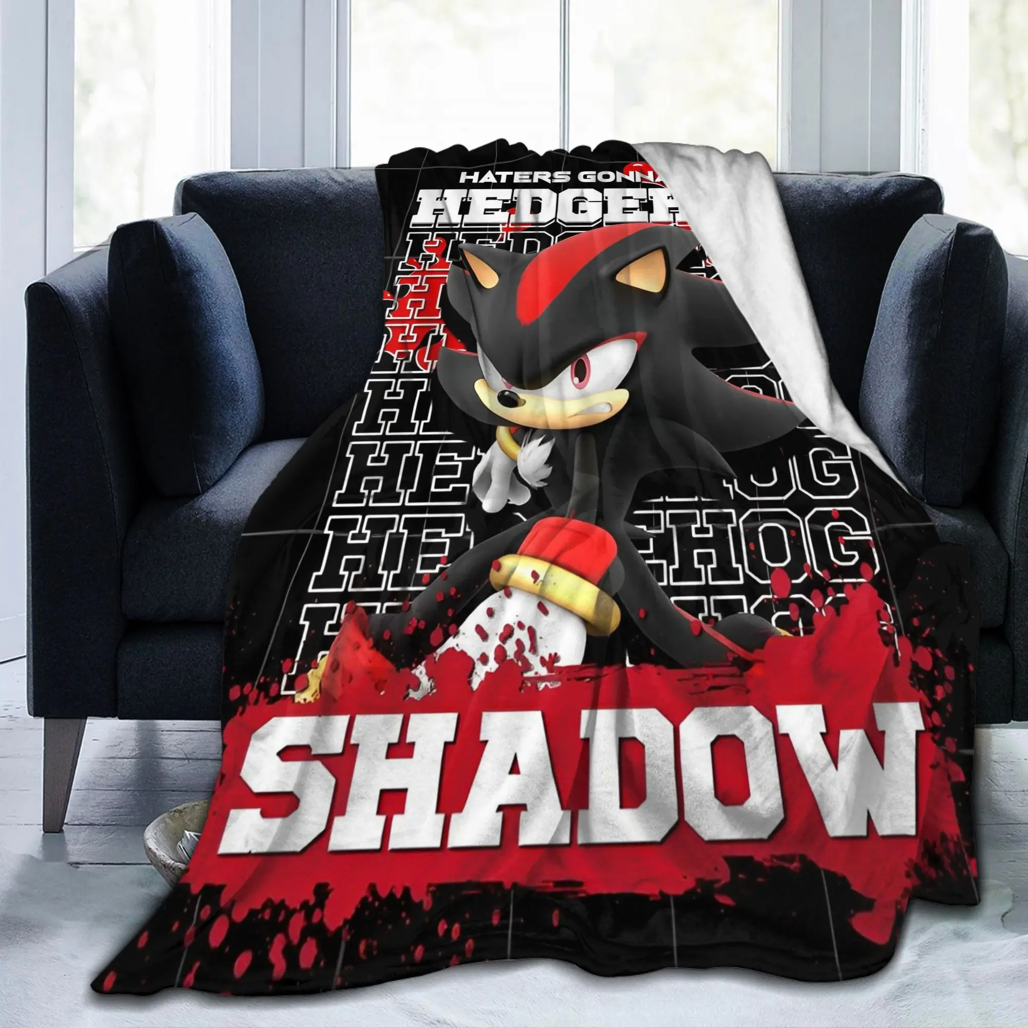 S-Sonics The H-Hedgehogs Blanket Fleece Textile Decor Portable Warm Throw Blankets for Sofa Car Rug Piece